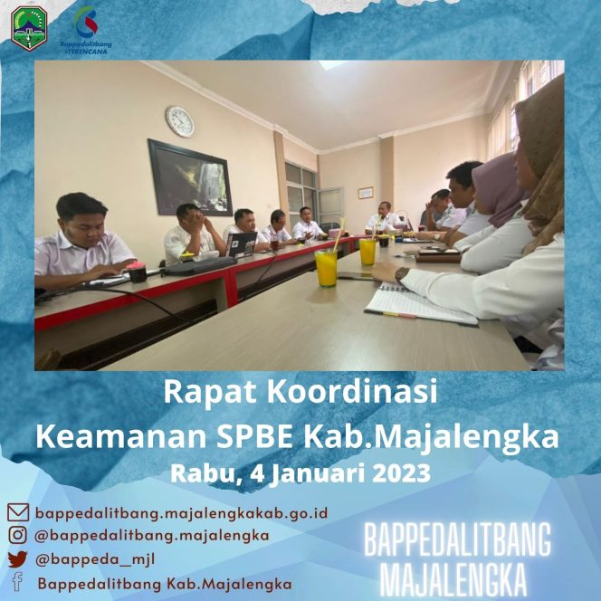 
 Rapat Koordinasi Keamanan SPBE Kabupaten Majalengka