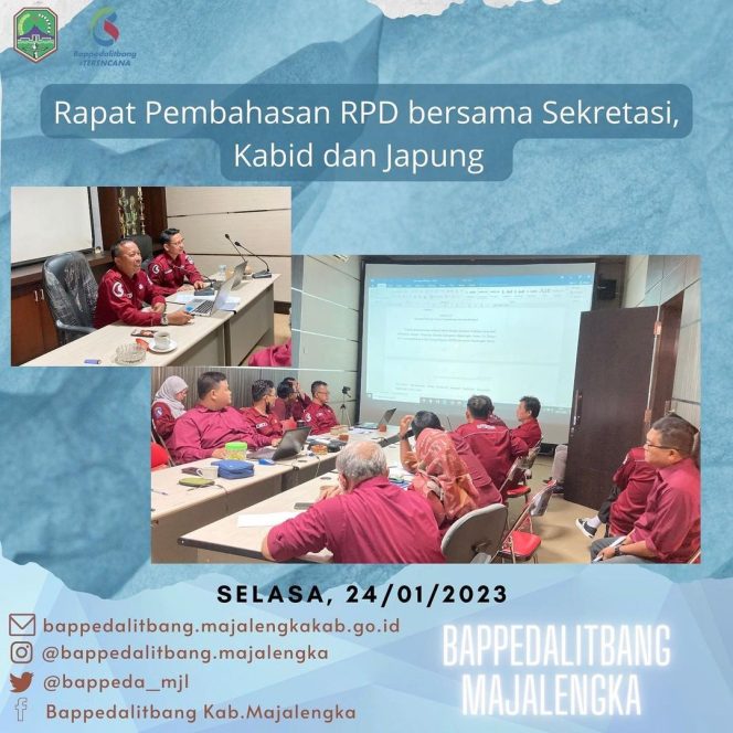 
 Rapat Pembahasan RPD