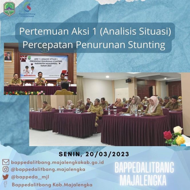 
 Pertemuan AKSI 1 (Analisis Situasi) Percepatan Penurunan Stunting