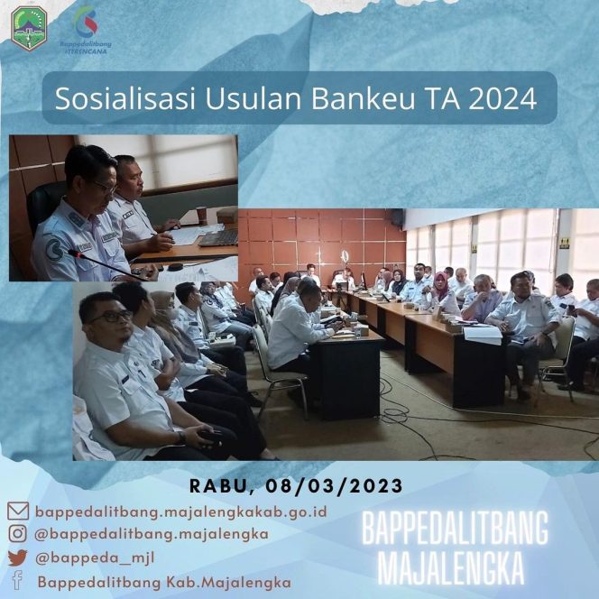 
 Sosialisasi Usulan Bantuan Keuangan Tahun Anggaran 2024