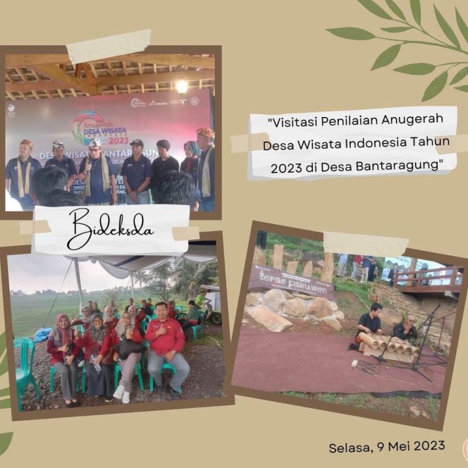 
 Visitasi Penilaian Anugerah Desa Wisata Indonesia Tahun 2023 di Desa Bantaragung