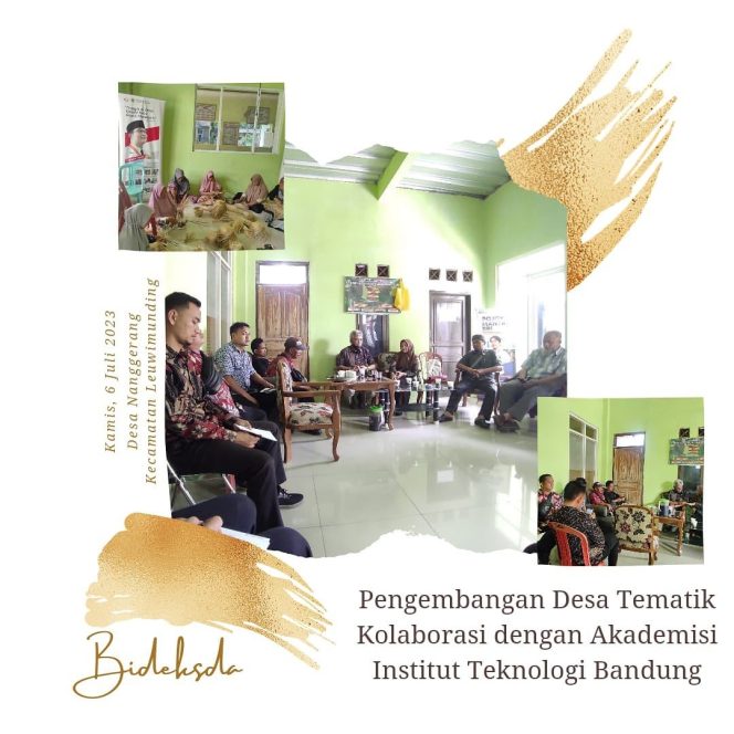 
 Pengembangan Desa Tematik Kolaborasi dengan Akademisi Institut Teknologi Bandung