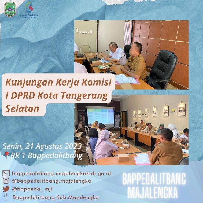 
 Kunjungan Kerja Komisi I DPRD Kota Tangerang Selatan